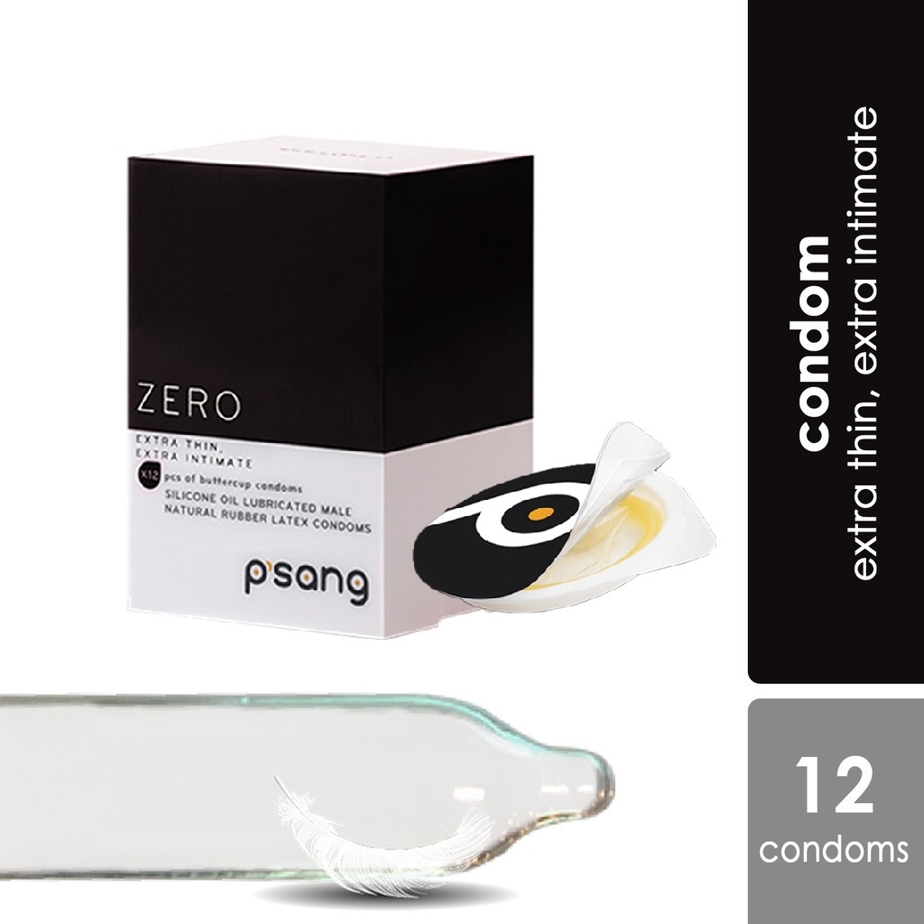 P'SANG Condom ZERO Hyperthin 12S (Thinnest Latex Condom) | Shopee Malaysia