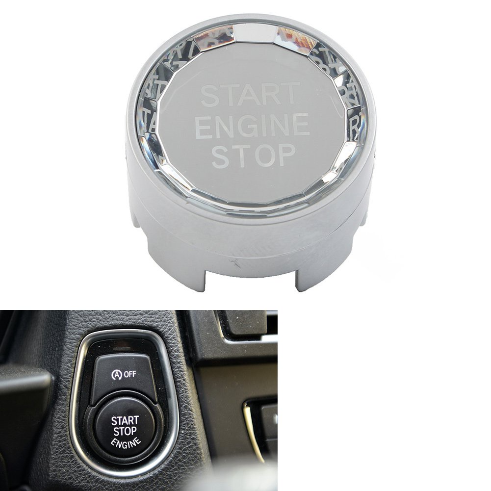 Xotic Tech Sport Blue Start/Stop Engine Button Cover For BMW F30, F10, F01, F15, G01, G30