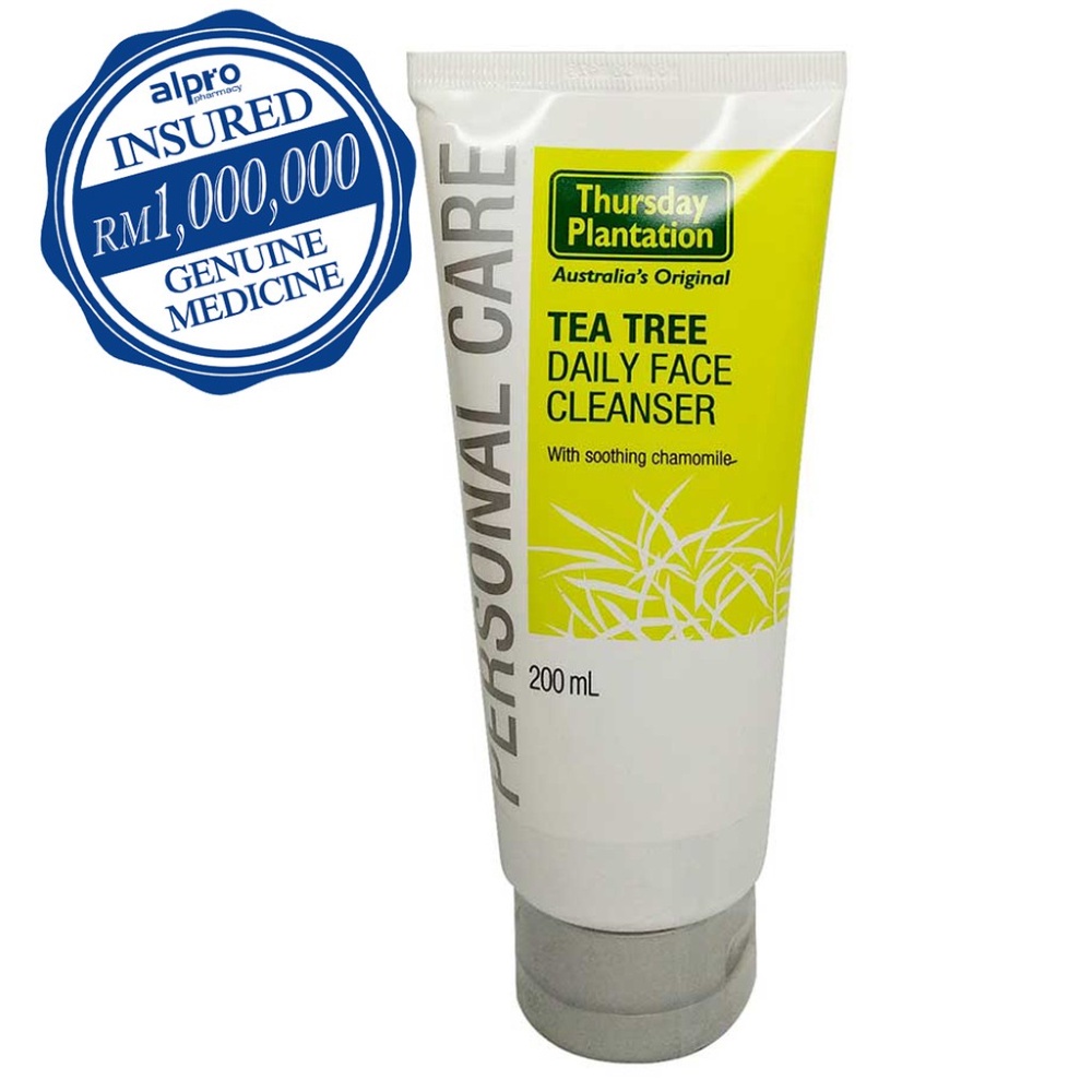 Thursday Plantation Tea Tree Daily Face Cleanser (200ml) | Shopee Malaysia