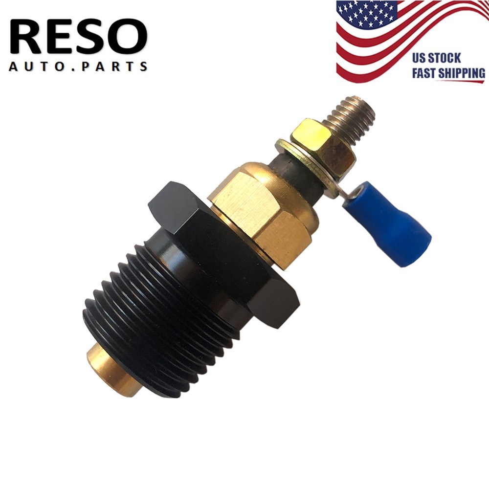 RESOKSwap K20 K24 Coolant Temp Sender Sensor Adapter with Fittings
