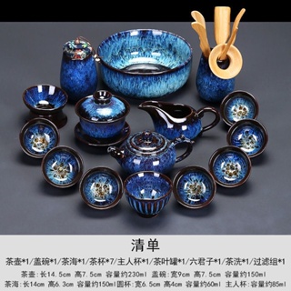Furnace Transmutation Peacock Tea Set – Umi Tea Sets