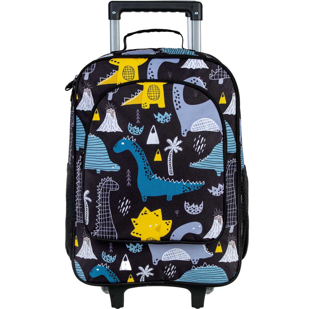 QM Kids Luggage with Wheels for Boys , Dinosaur Rolling carry on ...