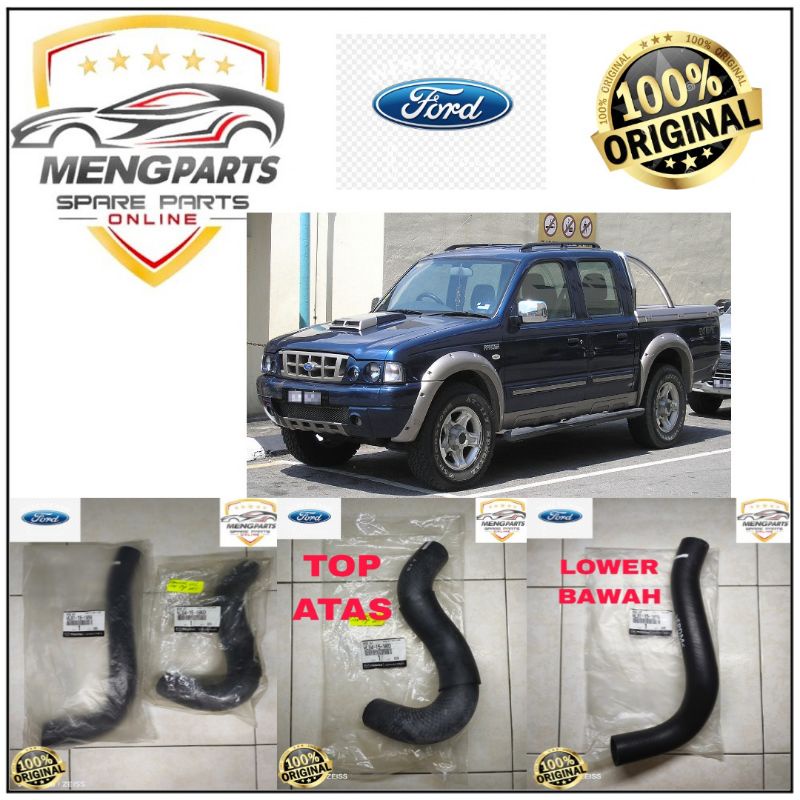 ORIGINAL 💯% FORD RANGER WL 12 VALVE RADIATOR HOSE TOP AND LOWER PAIP ...
