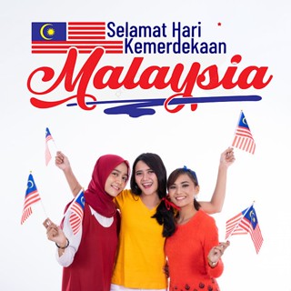 Hand Flag Malaysia Bendera Tangan Jalur Gemilang Spring Flag Car