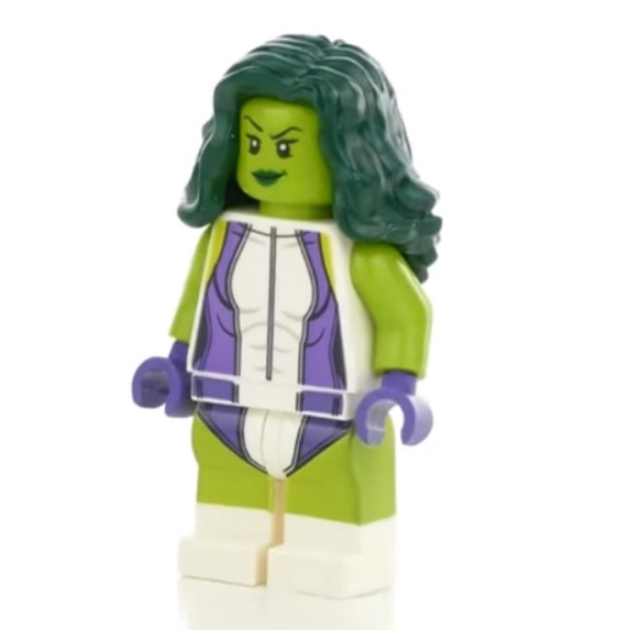 Lego Marvel She Hulk / 76078 / She Hulk Minifigure | Shopee Malaysia