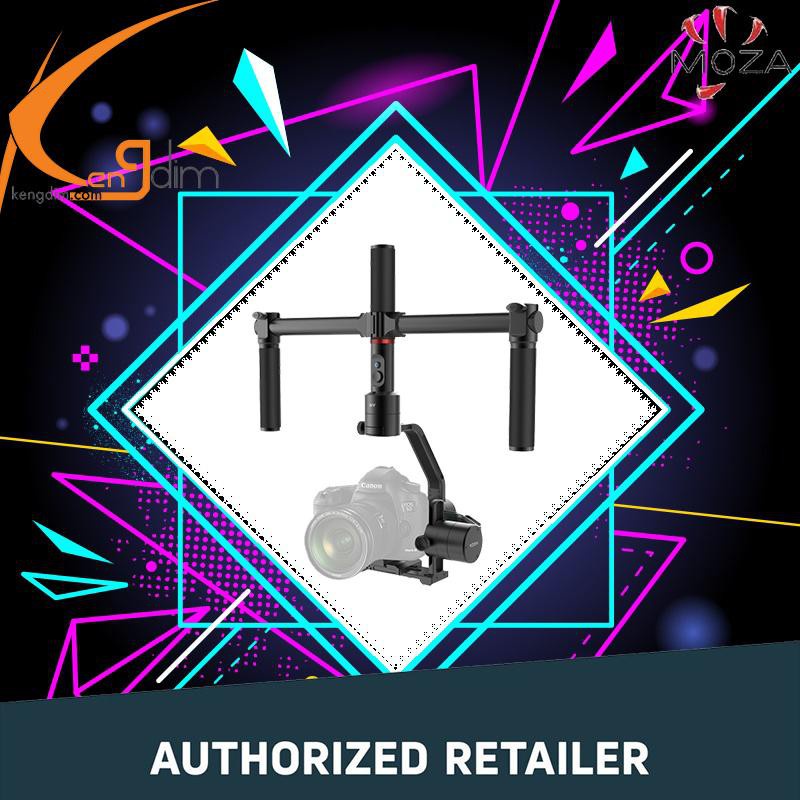 Moza Air 3-Axis Motorized Gimbal Stabilizer with Dual Handle Set ...