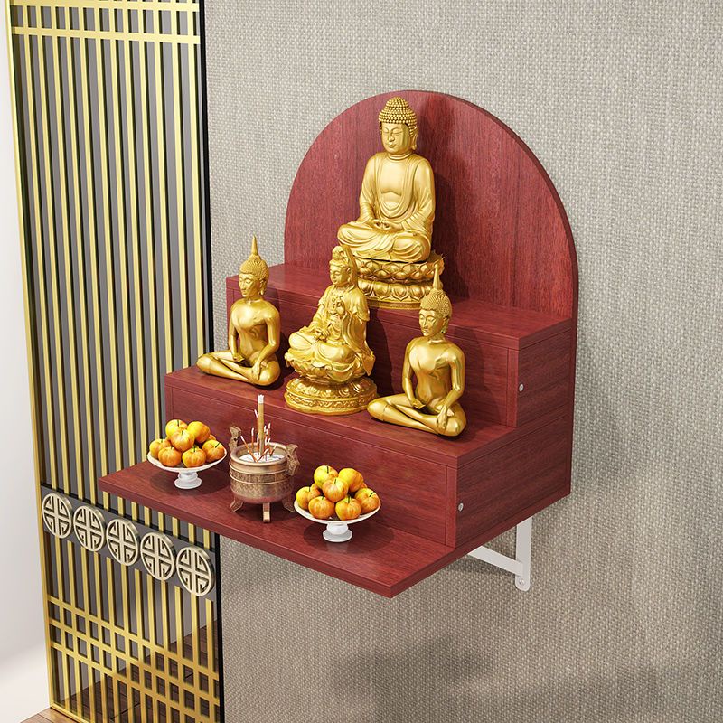 WallMounted Buddha Shrine Buddha Shrine Buddha Shrine God of Wealth Guanyin Bodhisattva