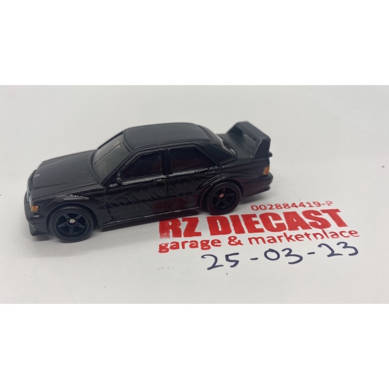HOT WHEELS MERCEDESBENZ 190E 2.516 EVO II BLACK 2021 HOT WHEELS DISPLAY CASE Shopee Malaysia