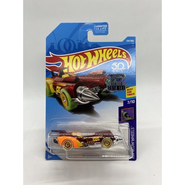 HOT WHEELS OLLIE ROCKET RED 2018 HW GLOW WHEELS FACTORY SEALED Shopee