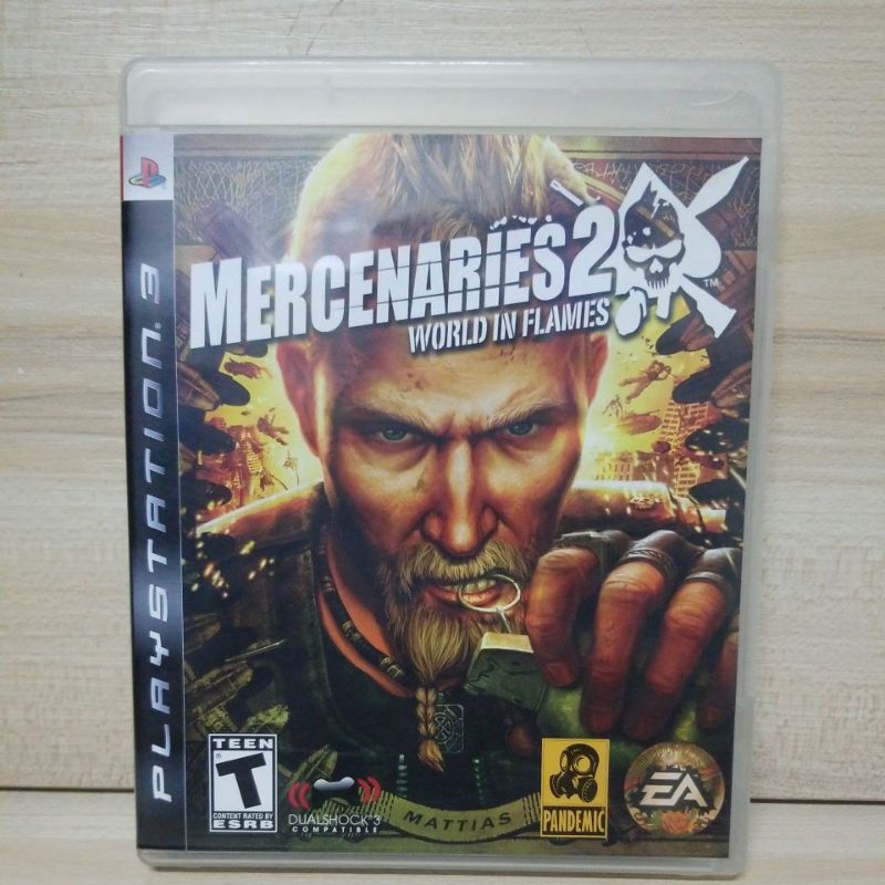 Ps3 Mercenaries 2 ( world in flames ) | Shopee Malaysia