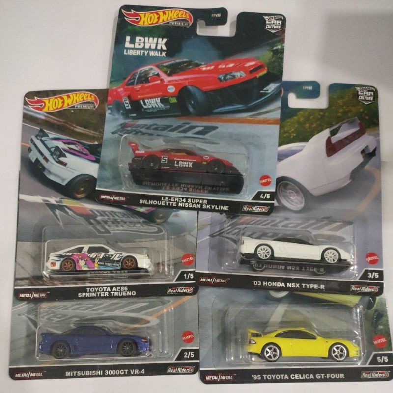 HOT WHEELS PREMIUM # MOUNTAIN DRIFTERS | Shopee Malaysia