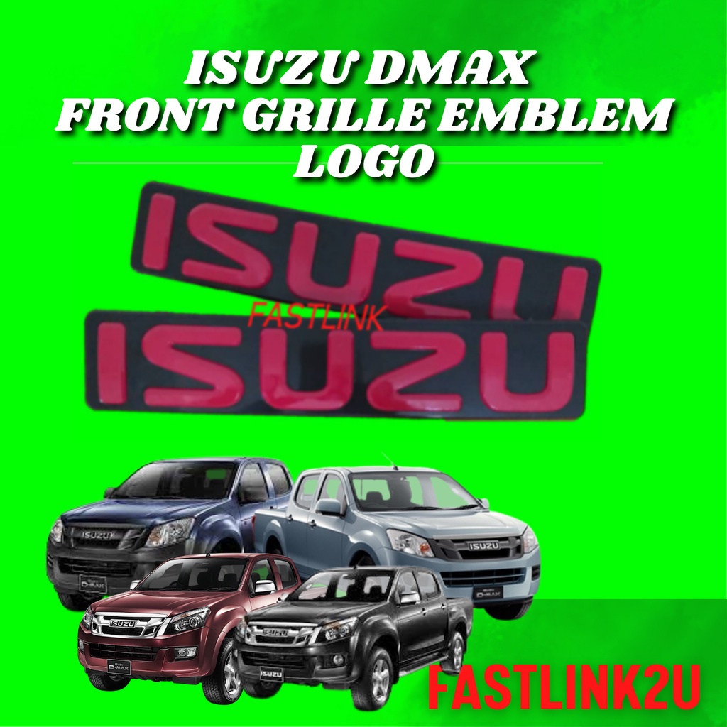 Fastlink Isuzu Dmax Front Grille Emblem Logo 100% New Good Quality ...