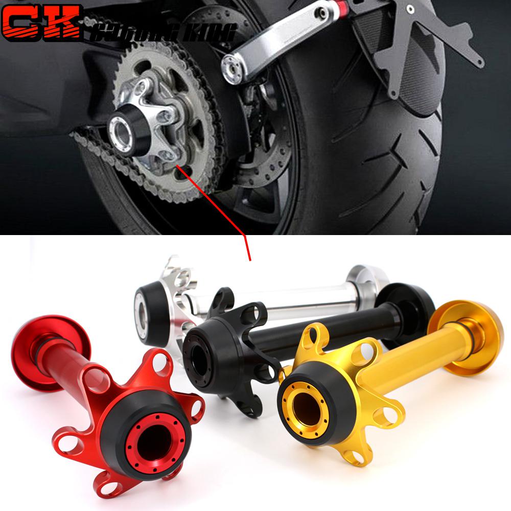 Motorcycle Rear Axle Crash Frame Sliders Wheel Protector For Ducati