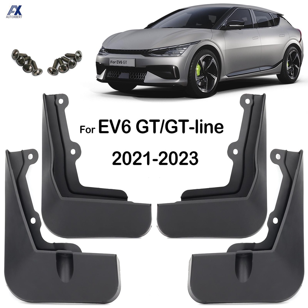Set Car Mudflaps For Kia EV6 GTLine GT Line CV EV 2021 2022 2023 Mud
