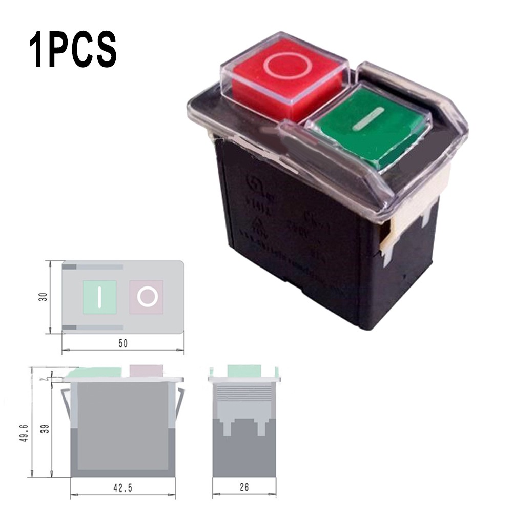 Adesivo pvc luminescente 12x12 cm simbolo pulsante arresto emergenza - Cartelli Segnaletici