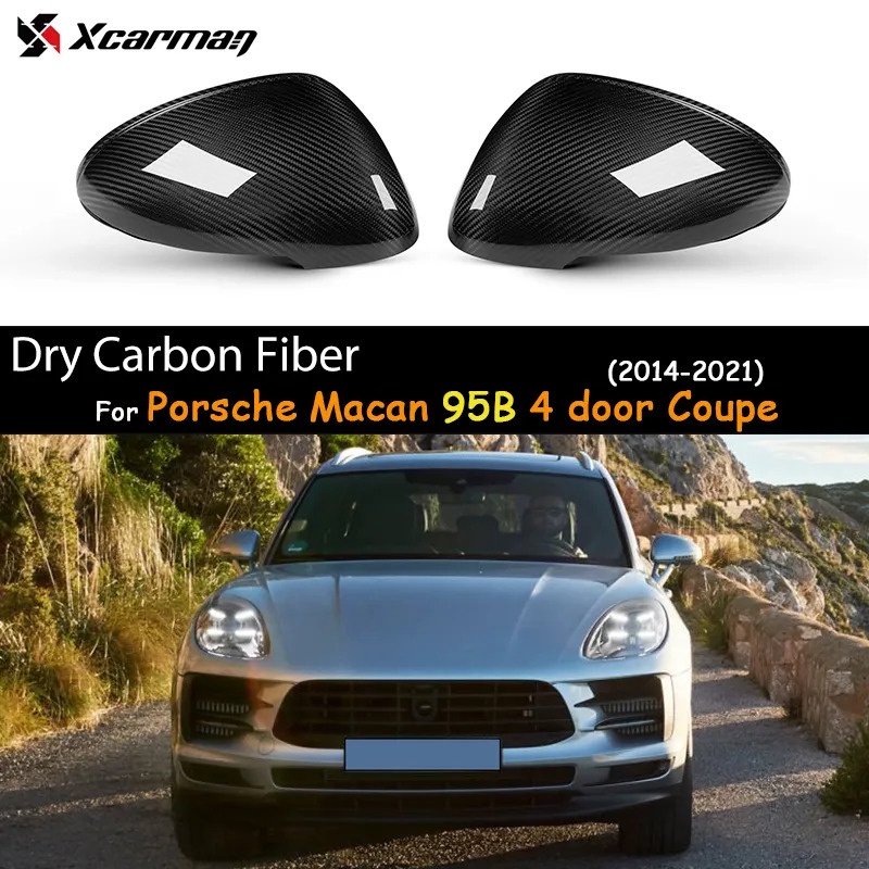 For Porsche Macan 95B 4 door Coupe 20142021 Mirror Cap For Car Dry
