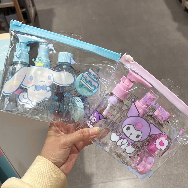 New Hot Sale miniso miniso Sanrio Travel Set Five-Piece Set Sub-Bottle ...