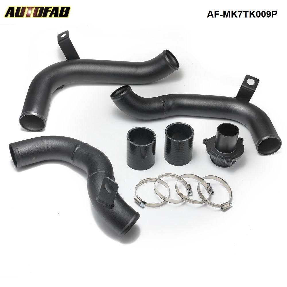 Autofab Aluminum Intercooler Charge Pipe Kit For Audi A3 S3 Vw Golf