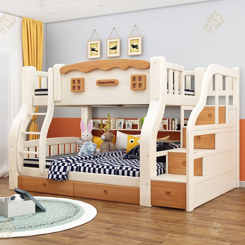Solid wood bunk bed bunk bed bunk bed bunk bed bunk bed high and low