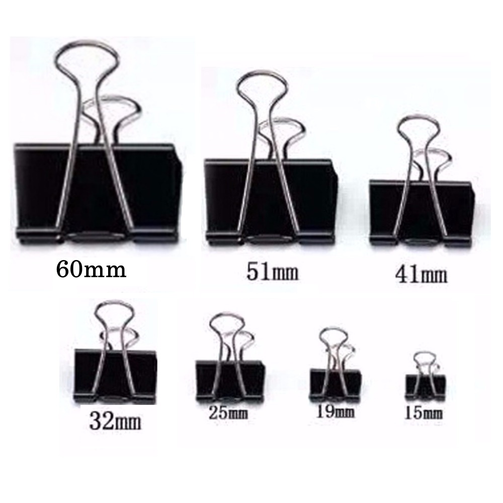 AStar Binder Clip 15mm/ 19mm/ 41mm/ 51mm/ 60mm | Shopee Malaysia