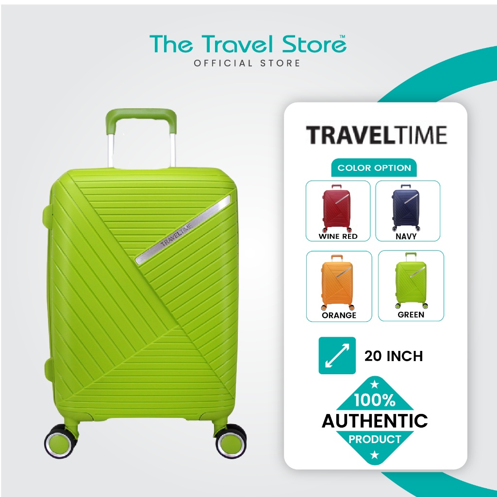 Travel Time PP Zipper Trolley Case TT611820 INCH Travel Bag Luggage