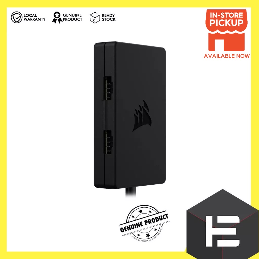 Corsair internal 4 port usb 2 0 hub cc 9310002 ww shopee malaysia