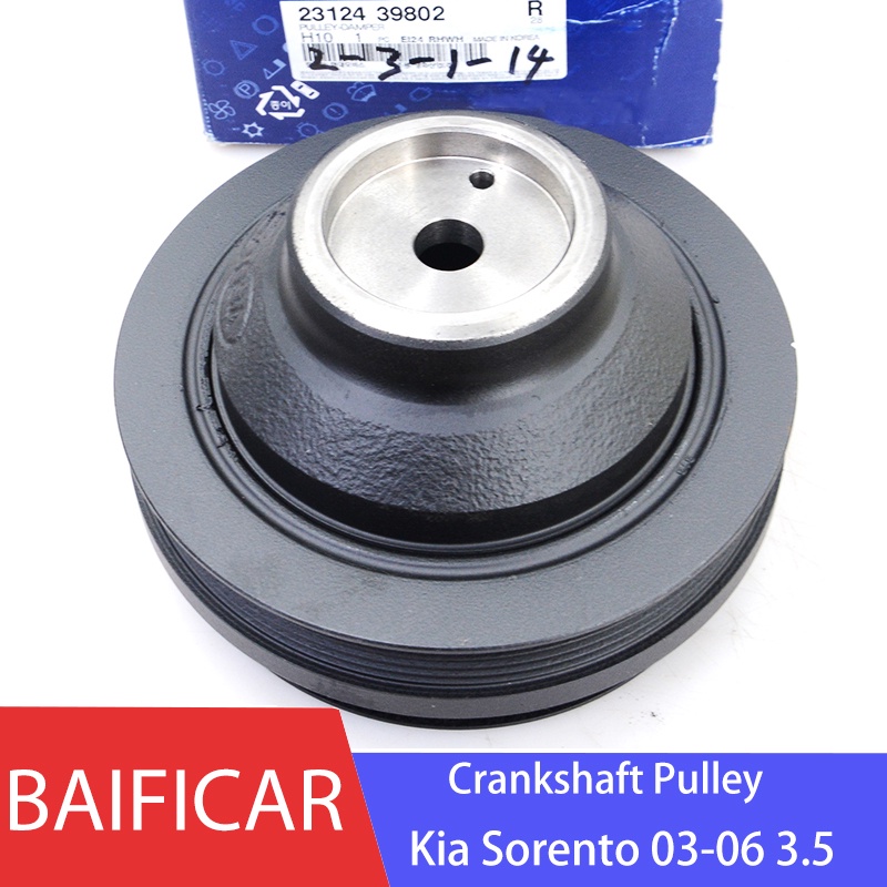 Baificar Brand New Genuine Harmonic Balancer Crankshaft Pulley 2312439802 For Kia Sorento 0306