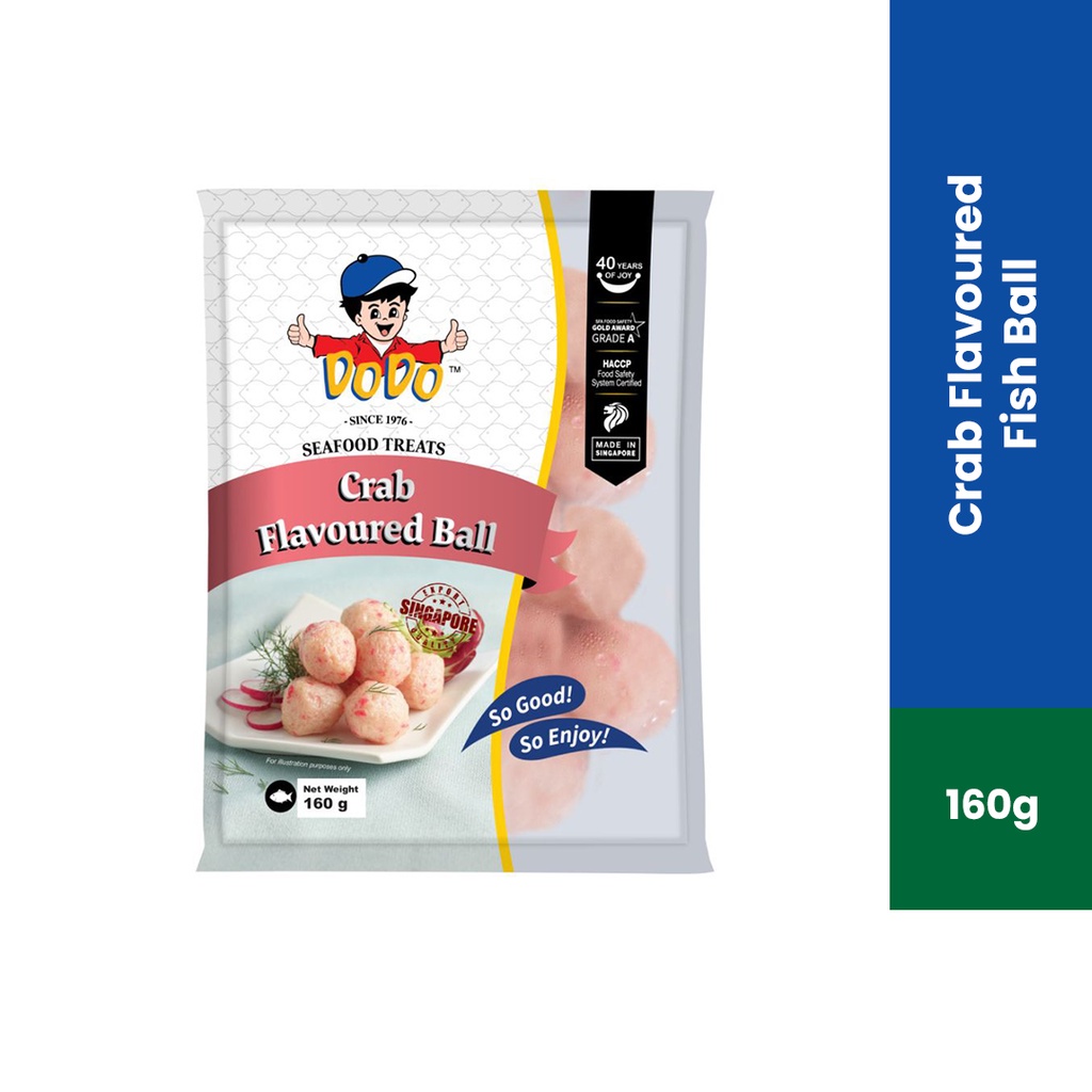 [EXP 15 SEPT 2022] DODO Crab Flavoured Ball (160g) Shopee Malaysia