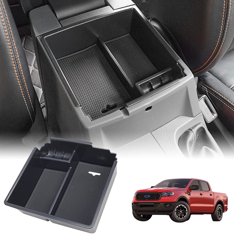 For Ford Ranger 2019 2020 2021 2022 2023Accessories Center Console Organizer Interior Storage
