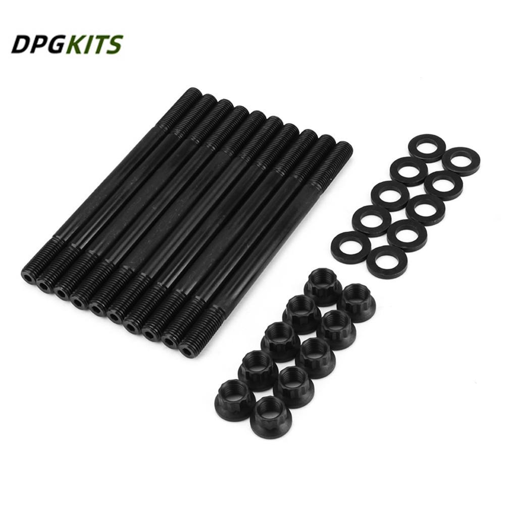 1Set 2084304 Cylinder Head Stud Kit for Honda Prelude H22A1 H22A4 2.2L