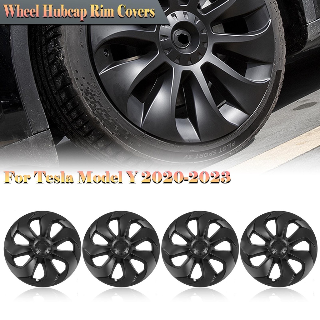 Matte Black 20 Inch Car Wheel Hubcap Rim Cover Hub Cap Automotive Part
