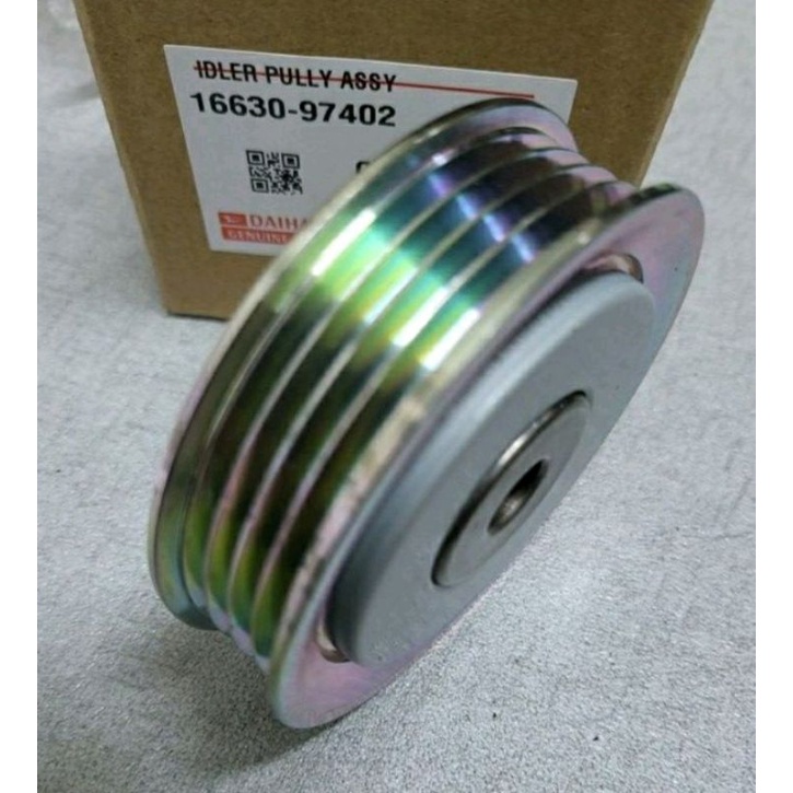 1663097402 MYVI LAGI BEST 1.3 AVANZA F601 KEMBARA DVVT FAN BELT IDLER
