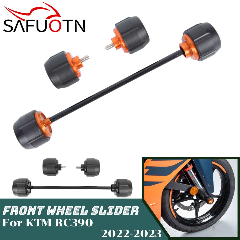 Xitomer Front And Rear Fork For DR650 1996-2022 Sliders Wheel Protector