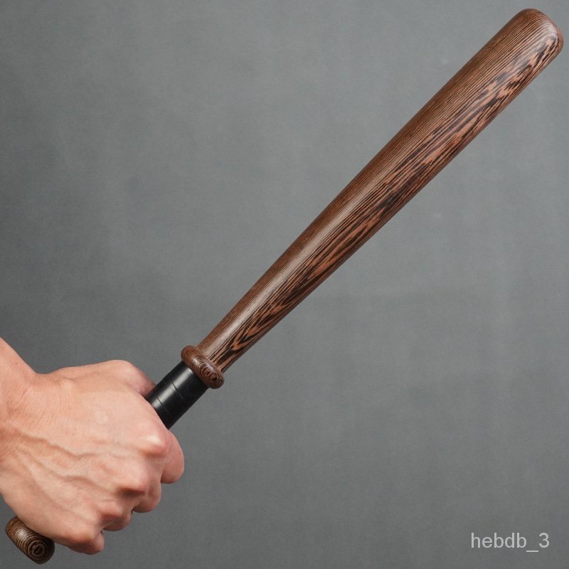 Promotion Baseball Bat Solid Wooden Car SelfDefense Weapon Legal Fight Iron Rod Baseball Bat