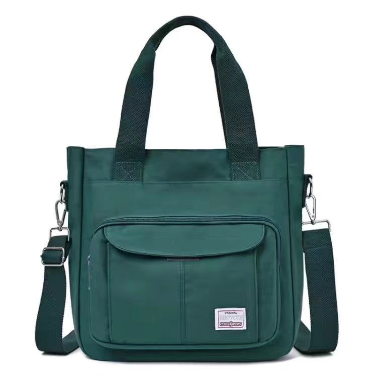 【Ready Stock】Women's Canvas Bag Commuter Nylon Messenger Tote 女式帆布包/通勤包 ...