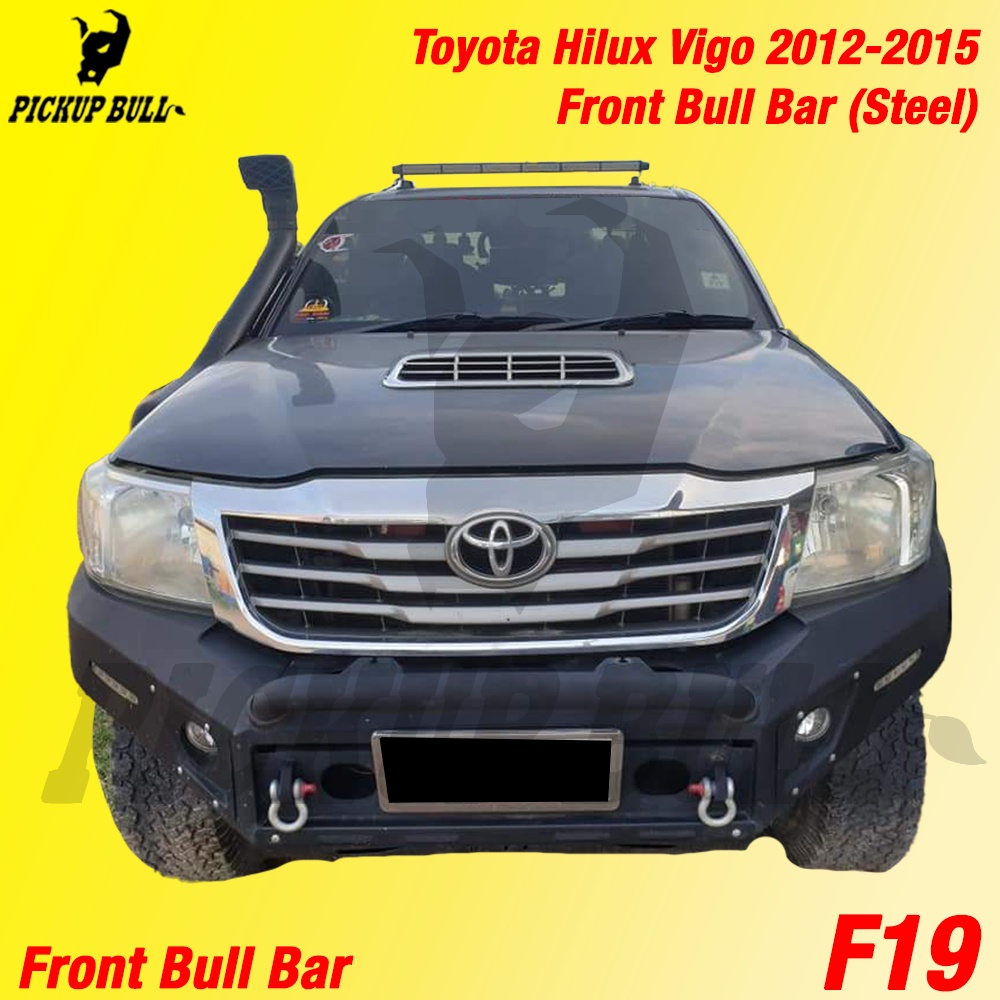 Toyota Hilux Vigo 20122015 Front Bull Bar (Steel)/ Vigo front bumper