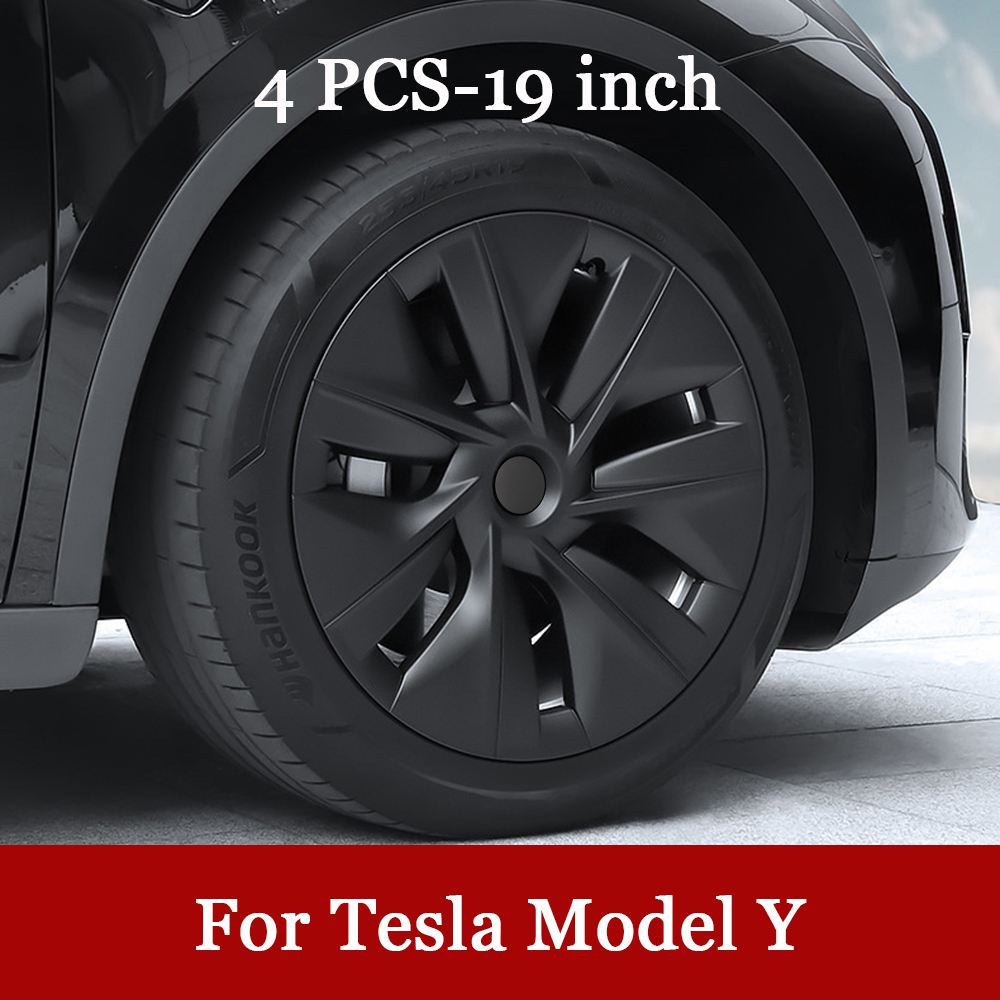 4PCS 19Inch Hub Cap For Tesla Model Y Wheel Cap Full Cover Hight