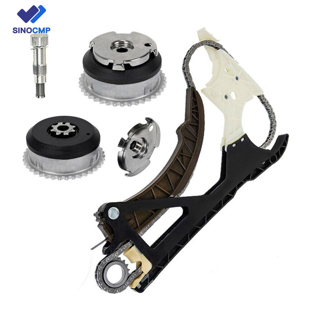 N51 N52 N55 S55 Timing Chain Kit Exhaust Intake Camshaft VVT for BMW