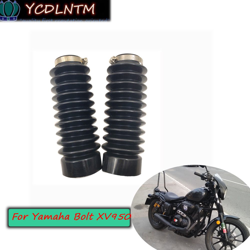 2 Pcs XV 950 Front Shock Absorber Dust Cover Gaiters Boots Protective Sleeve Rubber For Yamaha Star Bolt 950 XV950 Shopee Malaysia