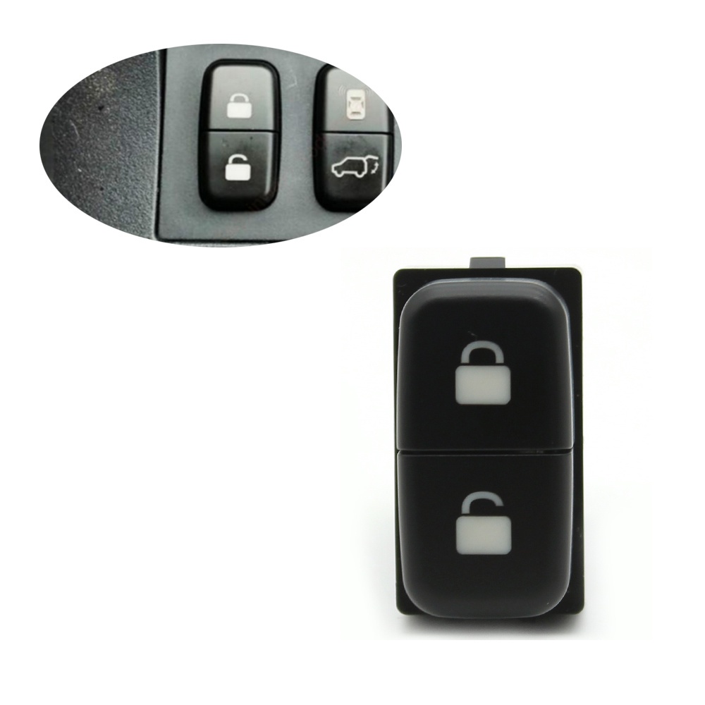 Central Door Lock Switch Car Dual Switch Unlock Power Supply Button