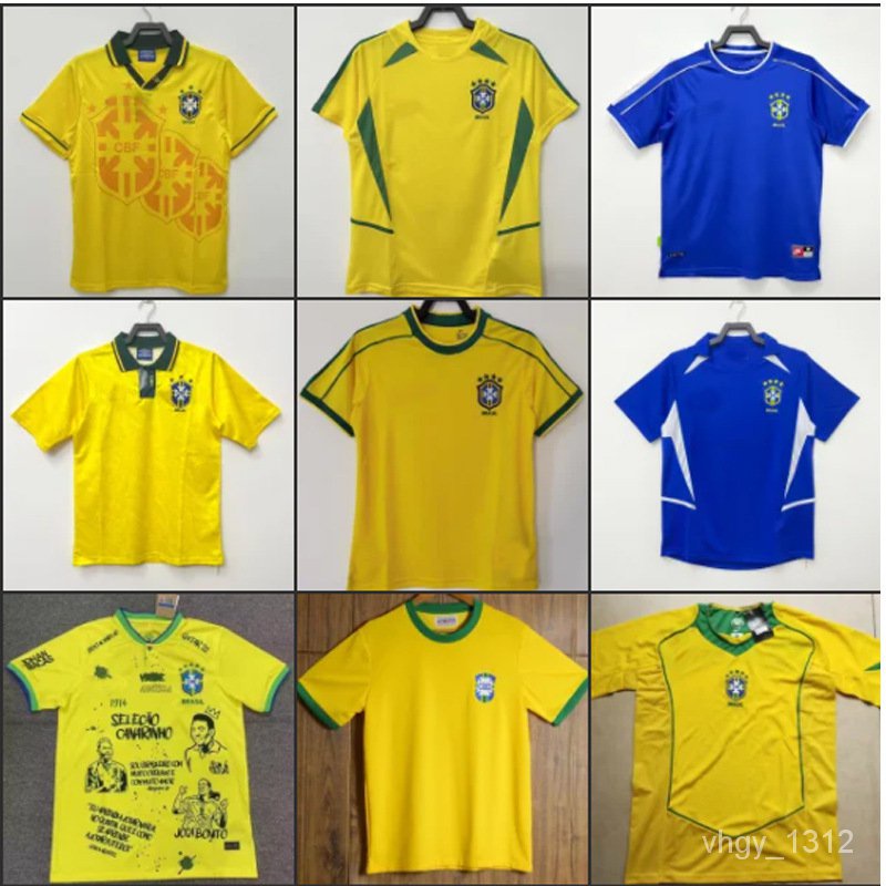 New Brazil Hot Sale Men's T-shirt Men's 3d Printed Football Shirt