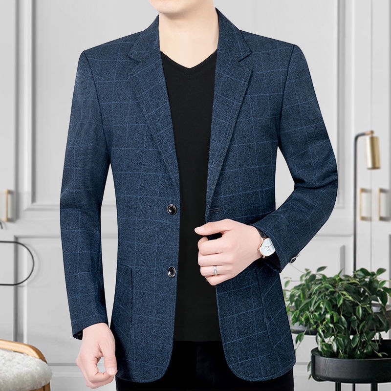 Cheap Jacket + Pants 2 Pieces Set Fashion Plus Size Men's Casual Boutique  Business Dress Wedding Groom Suit Coat Blazers Trousers S-9XL