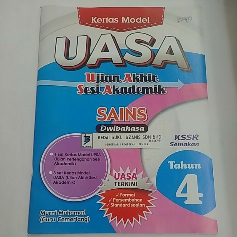 Kertas Model Uasa Ujian Akhir Sesi Akademik Sains Tahun 4 Kssr Shopee