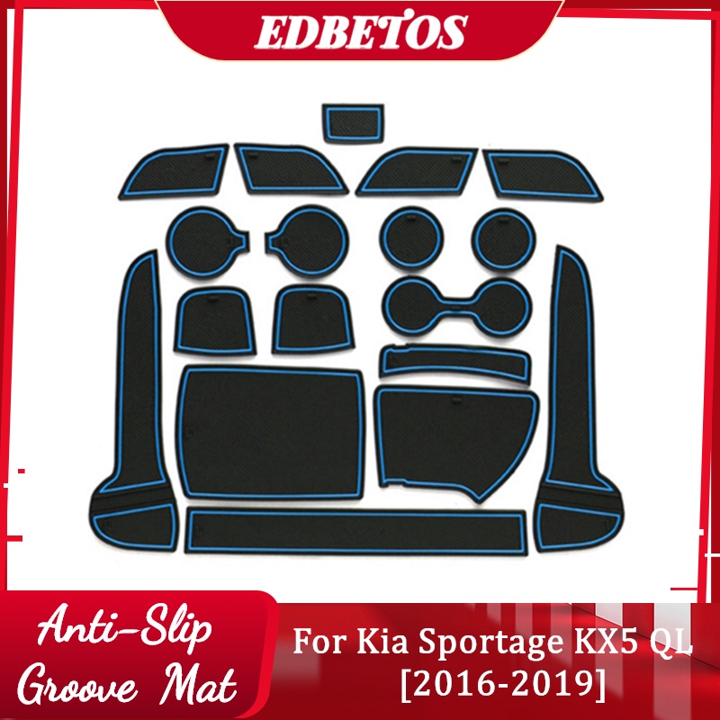 WELSAA Auto Innenstyling 4 Stücke LHD Für KIA Sportage 4 QL Kx5 2018 2017 2016 Autozubehör Türgriff Schüsselabdeckung Auto Panel Rahmen Aufkleber Abdeckungen
