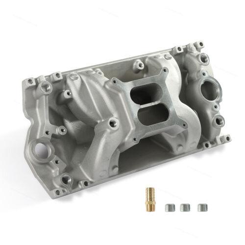 AP02 Small Block Dual Plane Intake Manifold for Chevy SBC Vortec V8 283 ...