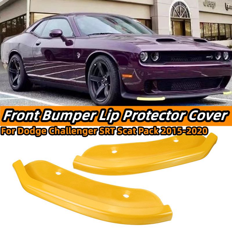 Front Bumper Splitter Protector Lip Spoiler for Dodge Challenger SRT