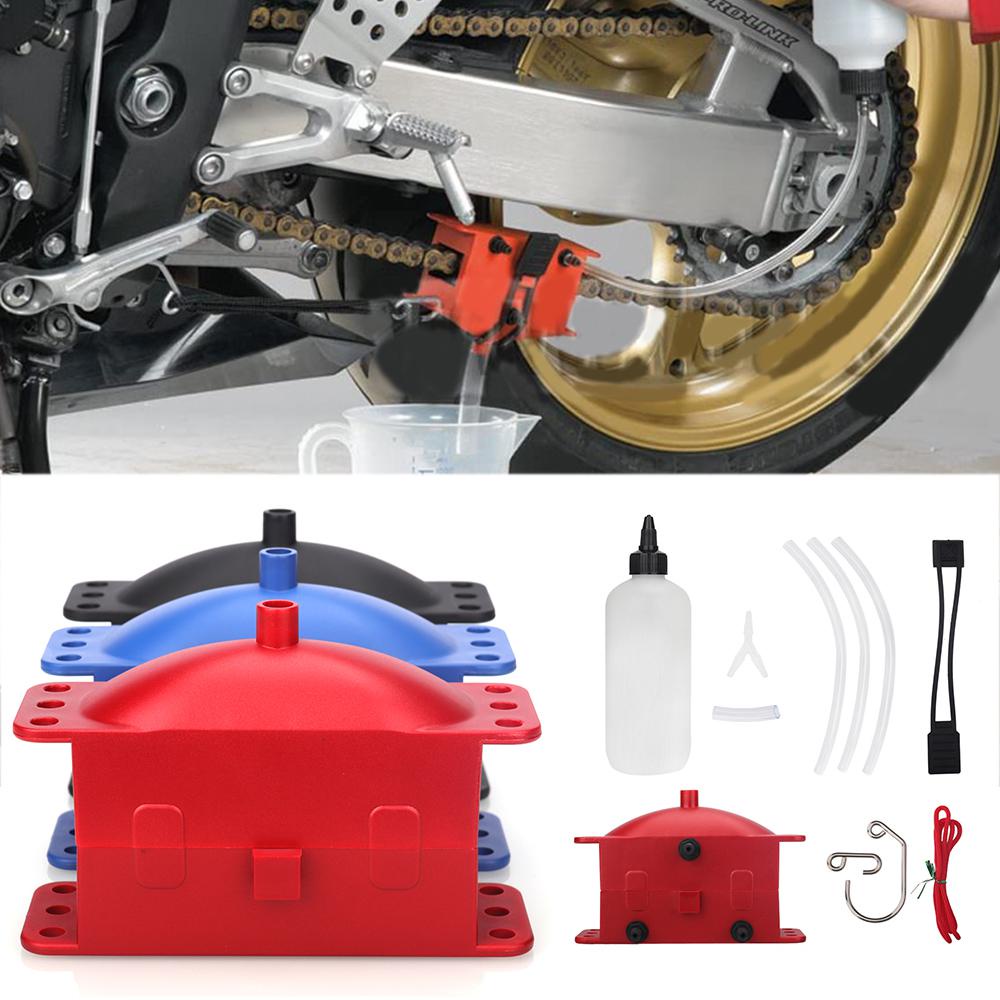 thumbnail image 2 of Motorcycle Chain Oiler Spray Gear Mess-Free Chain Wax Chain Cleaner Attachment Motorcycle Chain 2 of 9