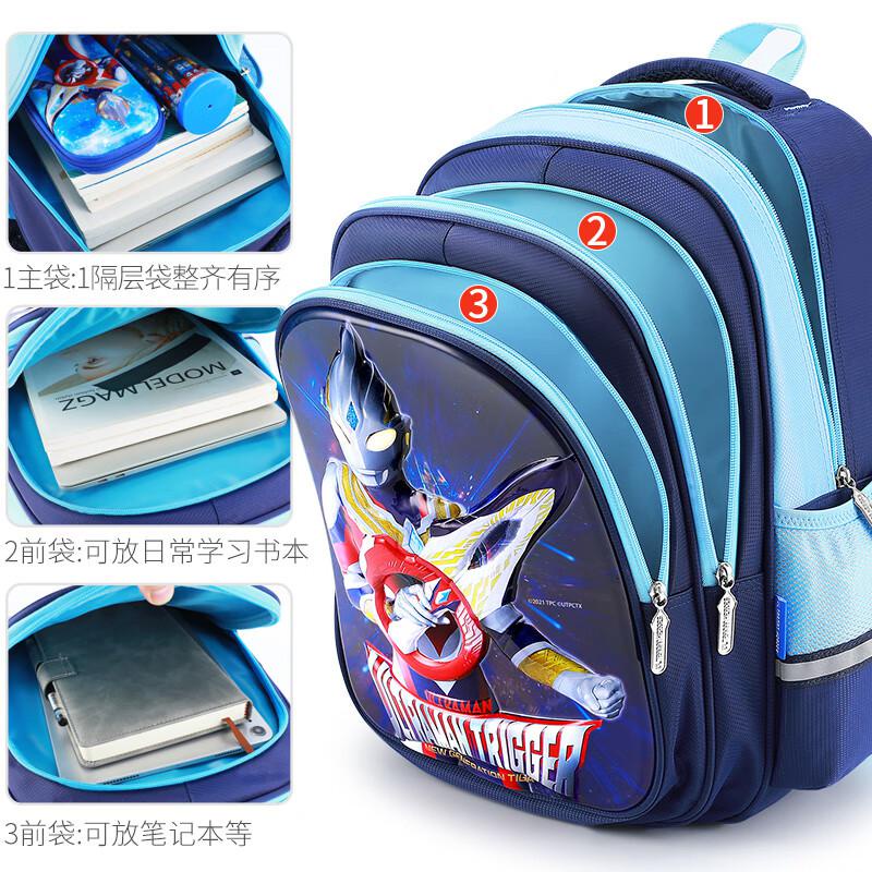Ultraman Schoolbag Kindergarten Boys3Year-Old Litga Primary School ...