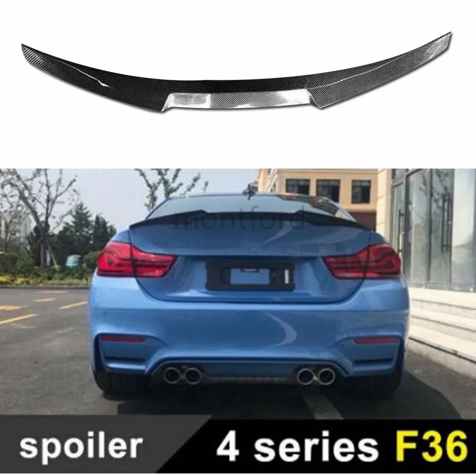 PSM STYLE CARBON FIBER REAR SPOILER WING For BMW 4 SERIES F32 F33 F36 G22