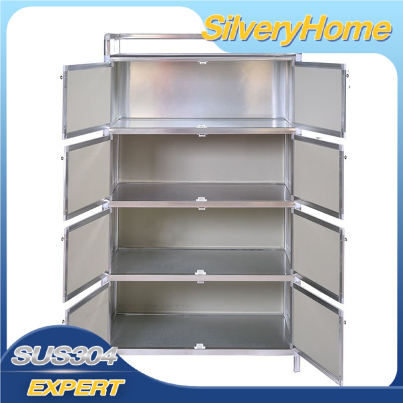 Durable and Stylish Stainless Steel Kitchen Storage Organizer